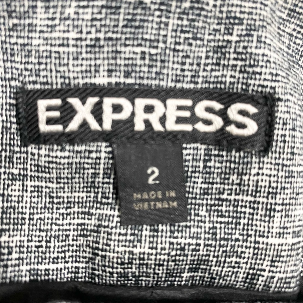 EXPRESS Gray Pencil Skirt - Picture 7 of 7